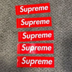 Supreme Stickers (5 pack)
